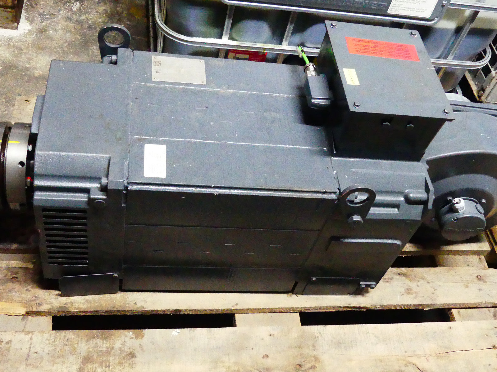 Siemens 1PL6 186-7QB300DB3 Servomotor 40kW 91A 5000rpm +Encoder +Lüfter s.Bilder