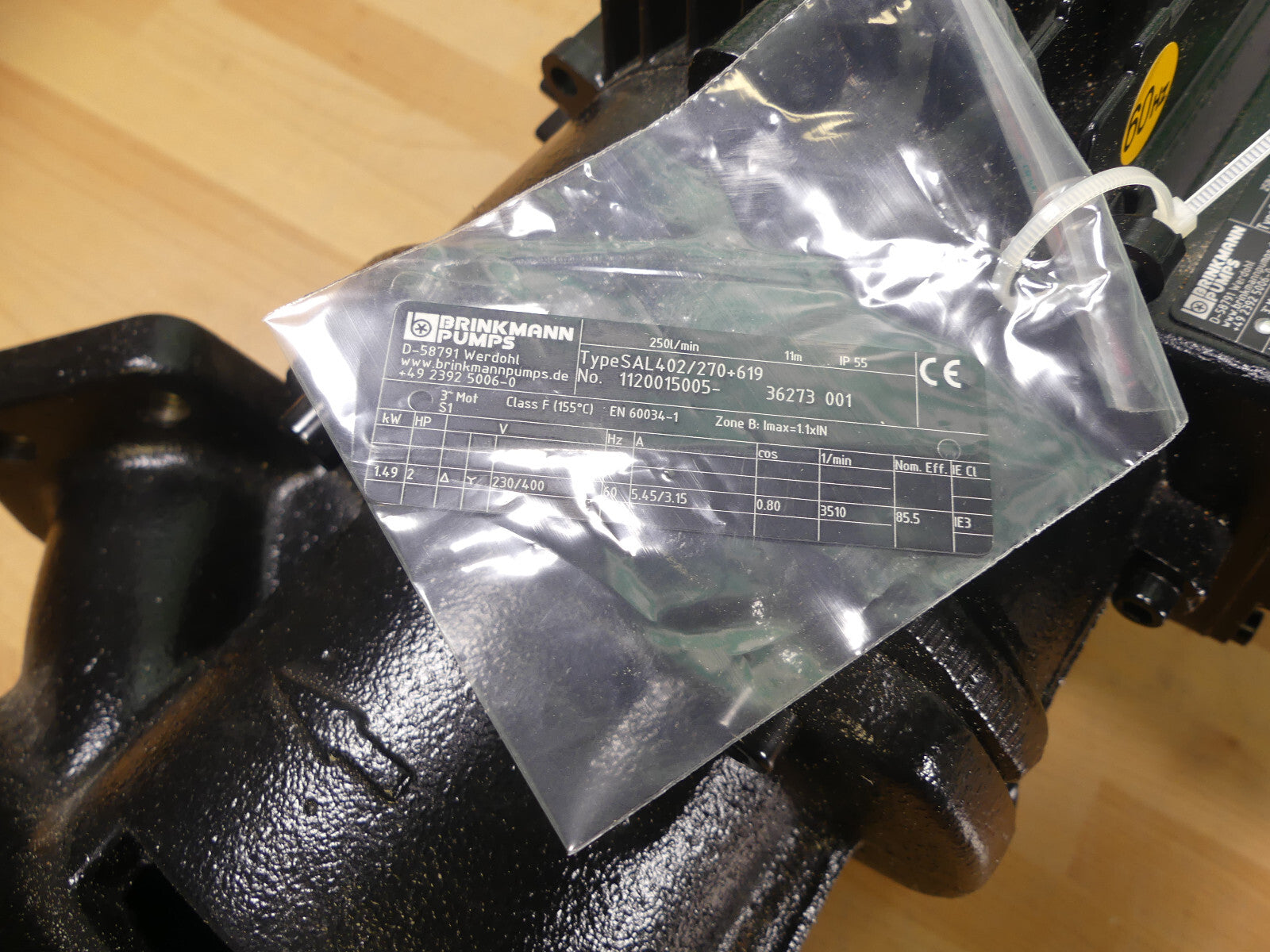 Brinkmann Pumps SAL402/270+619 Tauchpumpe