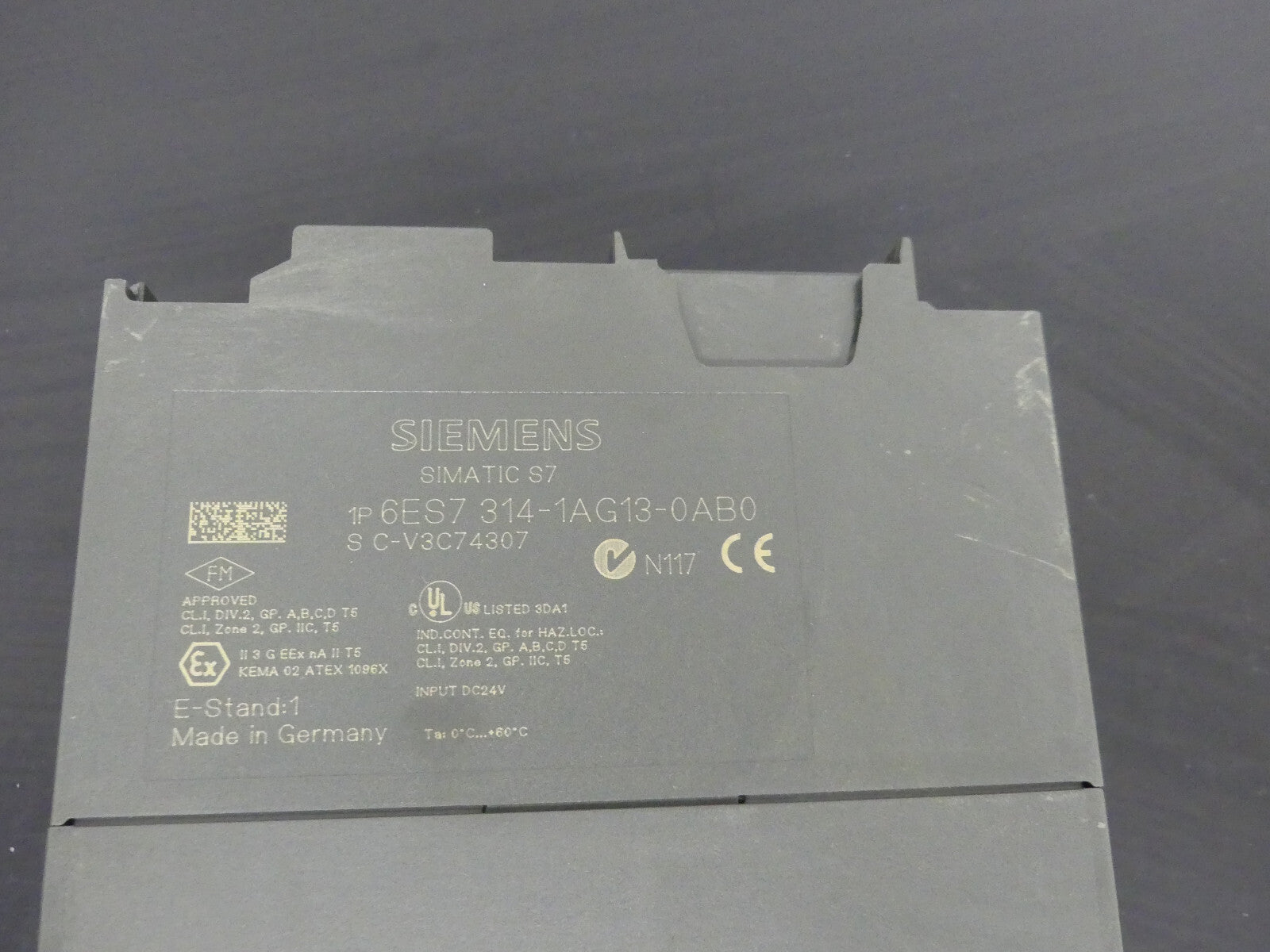 siemens 6es7 314-1ag13-0ab0 leicht beschädigt s.Bilder