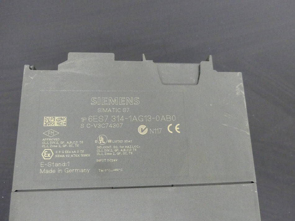 siemens 6es7 314-1ag13-0ab0 leicht beschädigt s.Bilder