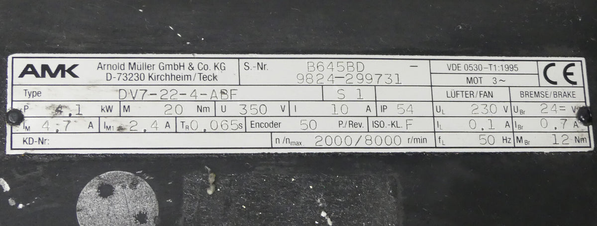 AMK DV7-22-4-ABF