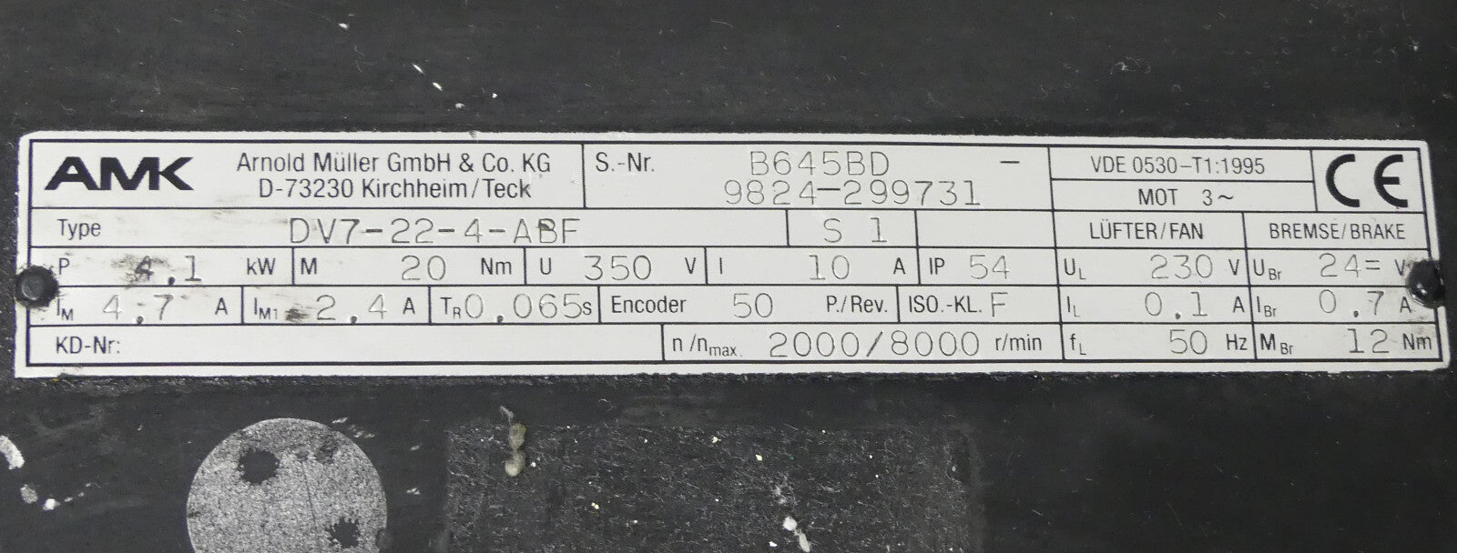 AMK DV7-22-4-ABF