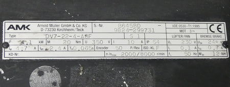 AMK DV7-22-4-ABF