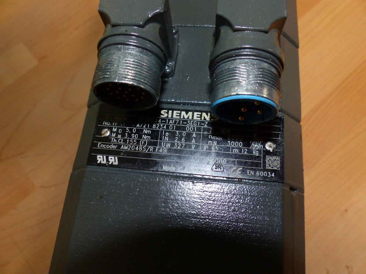 seimens 1ft6044-1af71-3eg1-z mit getribe used
