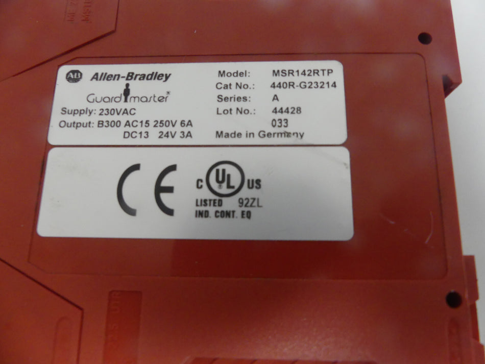 Allen Bradley MSR142RTP