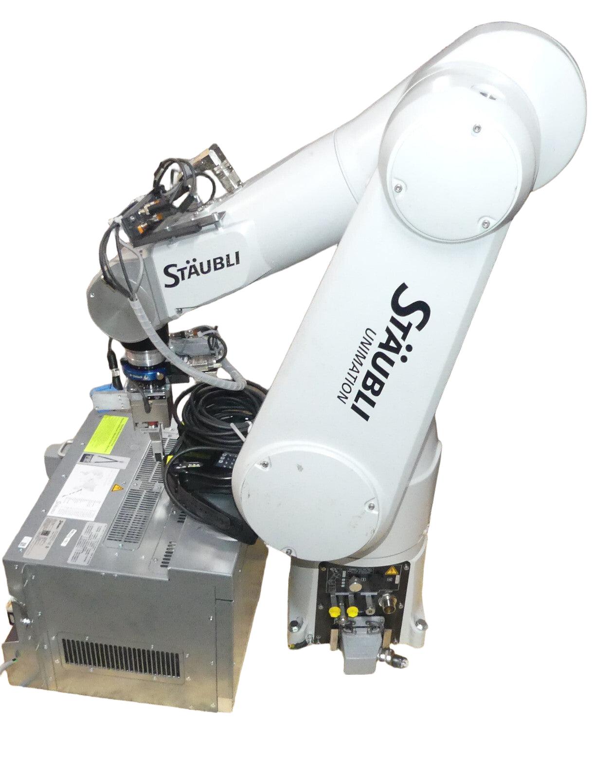 STÄUBLI  TX90L Industrieroboter + Steuerung CS8-TX90 Handbediengerät SP1 B.j2018