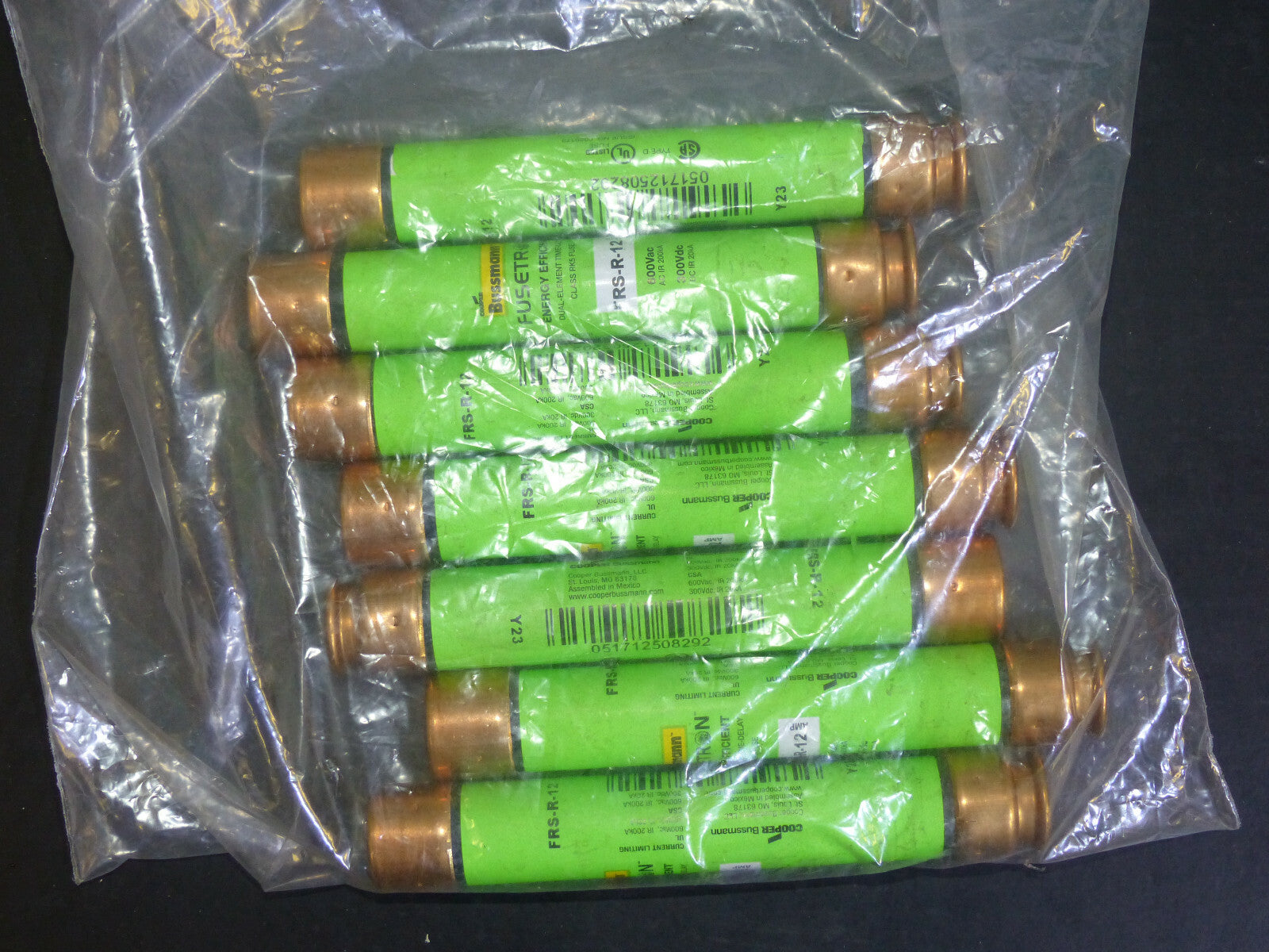 7x Bussmann FRS-R-12
