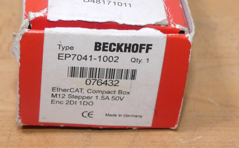 Beckhoff EtherCAT Box 1-Kanal-Motion-Interface EP7041-1002