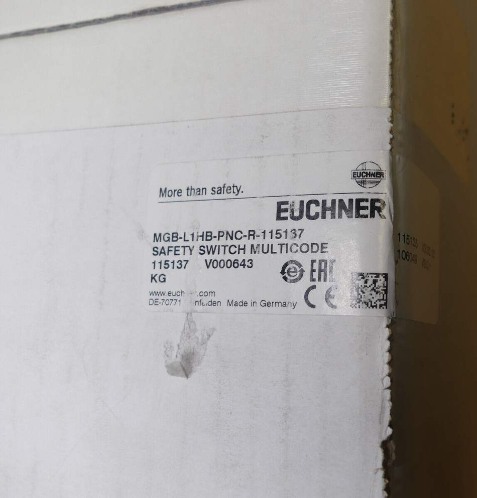EUCHNER MGB-L1HB-PNC-R-115137