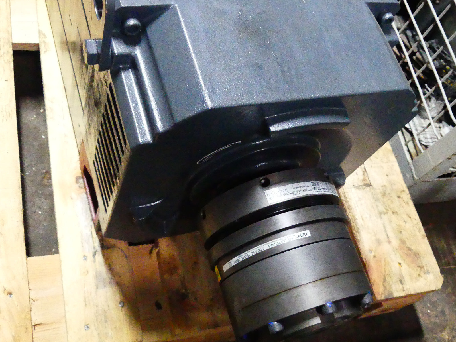 Siemens 1PL6 186-7QB300DB3 Servomotor 40kW 91A 5000rpm +Encoder +Lüfter s.Bilder