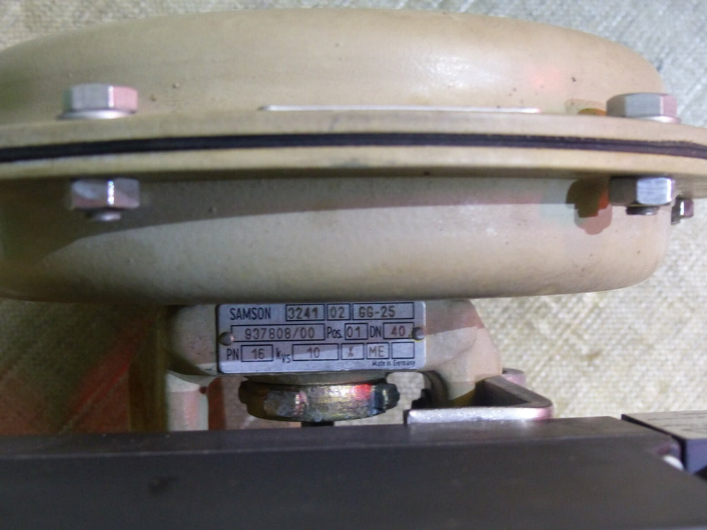 Samson 3277 Pneumatischer  3241 02 GG-25  siemens Steuerung  6DR5310-0NG00-0AA0