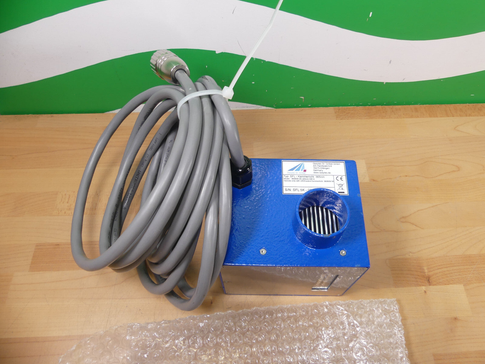 Opsytec Dr.Gröbel SFL-Kammerlicht 365nm Modl: 860609-5k-365nm-GB1A