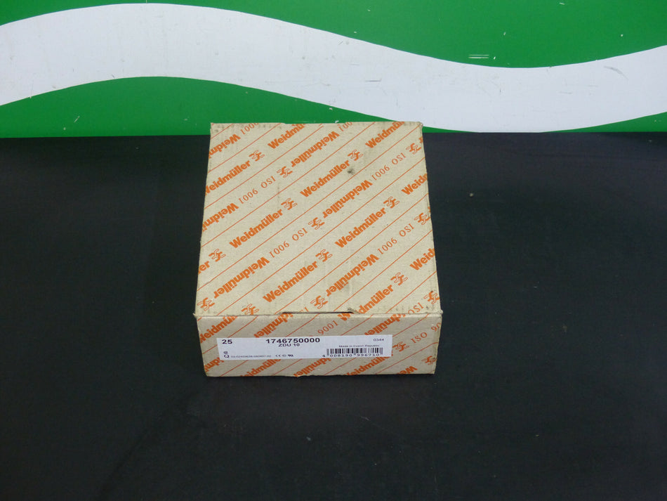 25 x Weidmüller ZDU 10 s. Bilder