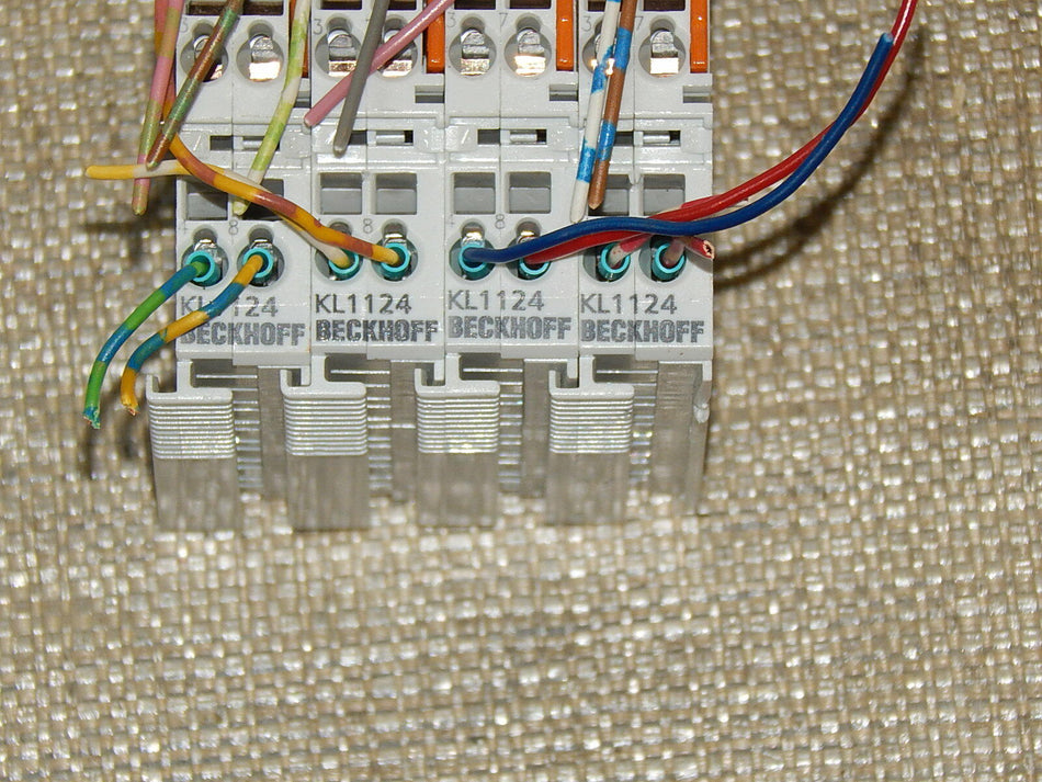 4 Stück  Beckhoff  kL1124  4-kanal digital eingang klemme
