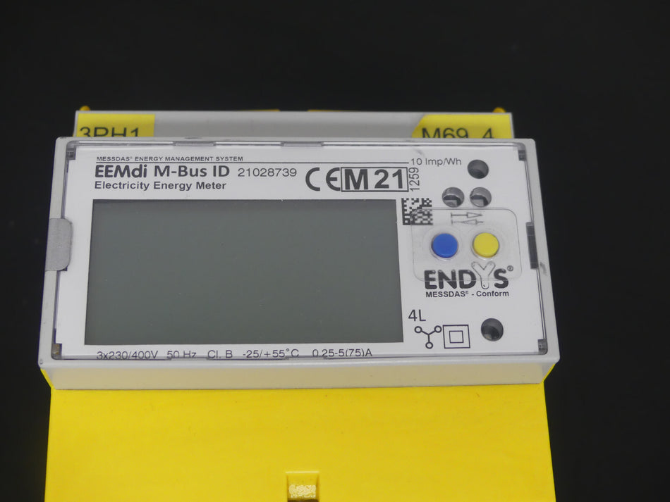 ENDYS EEMDI M-Bus ID 21028739 3x230/400V 50Hz 0,25...5A
