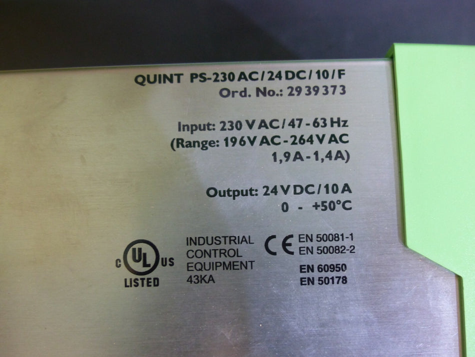 Phoenix Contact PS-230AC/24DC/10/F (Neuwertig)
