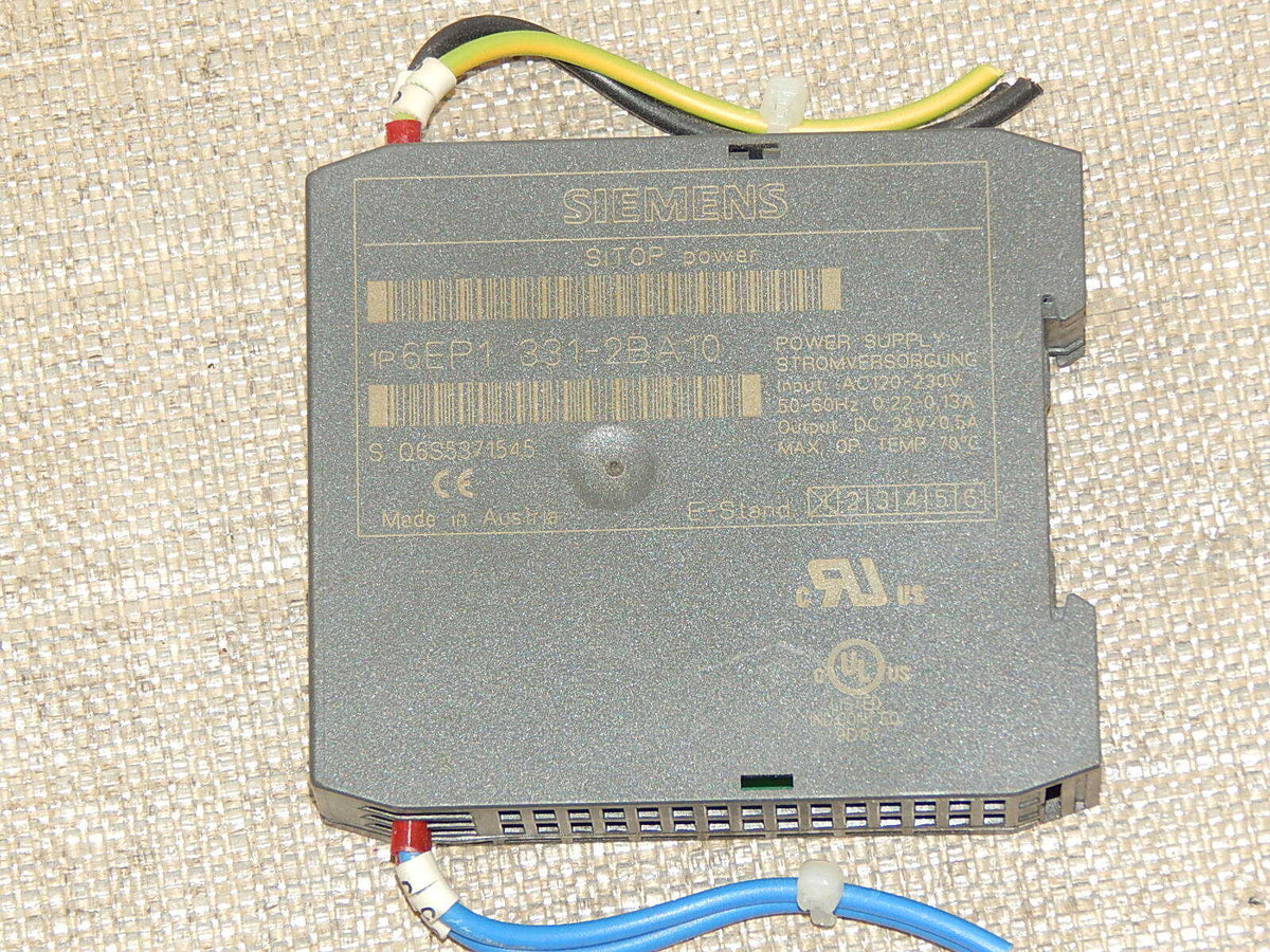 Siemens Sitop Power supply 6EP1 331-2BA10 Stromversorgung 24V DC used