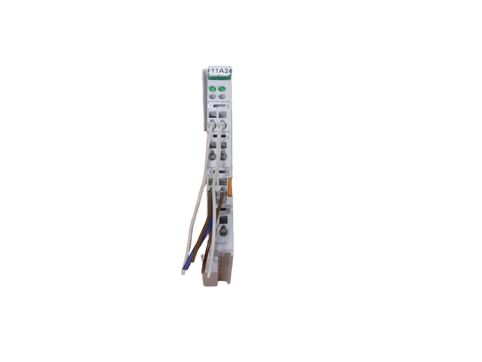 WAGO Analogeingangsklemme 750-467  used