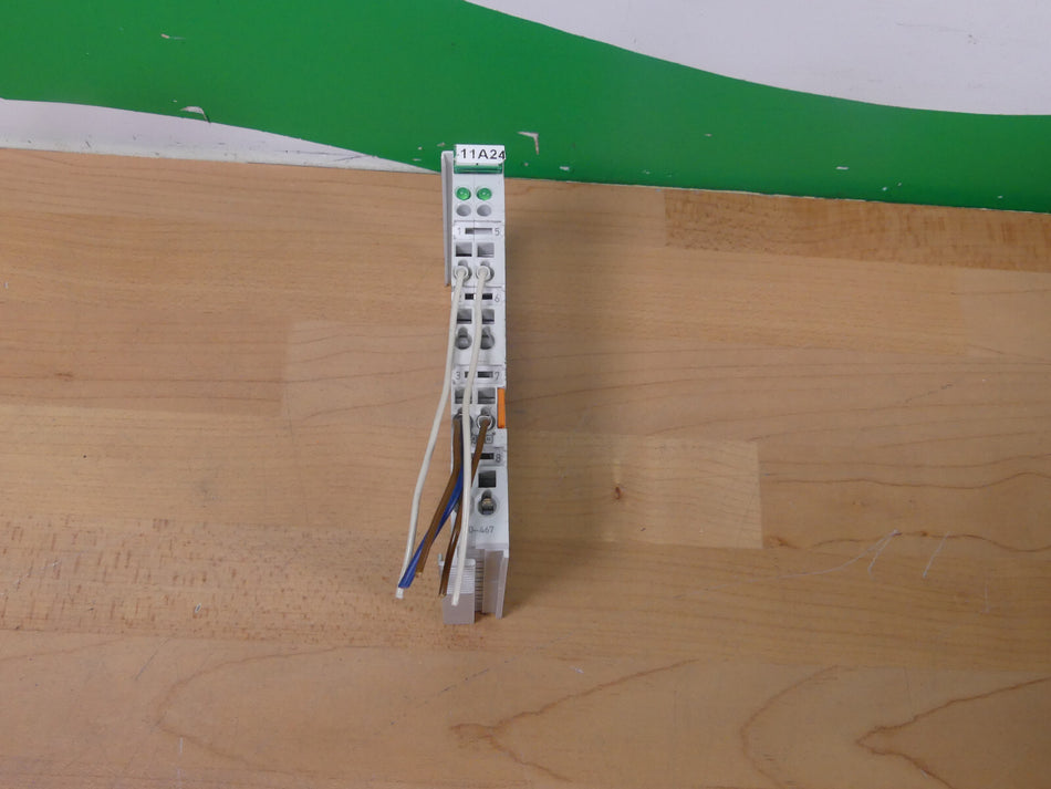 WAGO Analogeingangsklemme 750-467  used