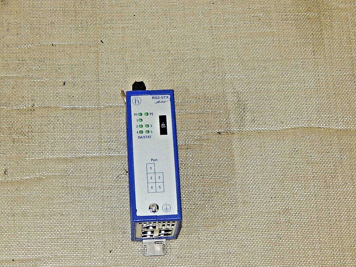  Hirschmann RS2-5TX Rail Switch used