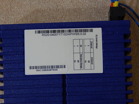 Hirschmann RS20  RS20-0400T1T1SDAPHH05.0.02 Rail Switch Industrie Ethernet used