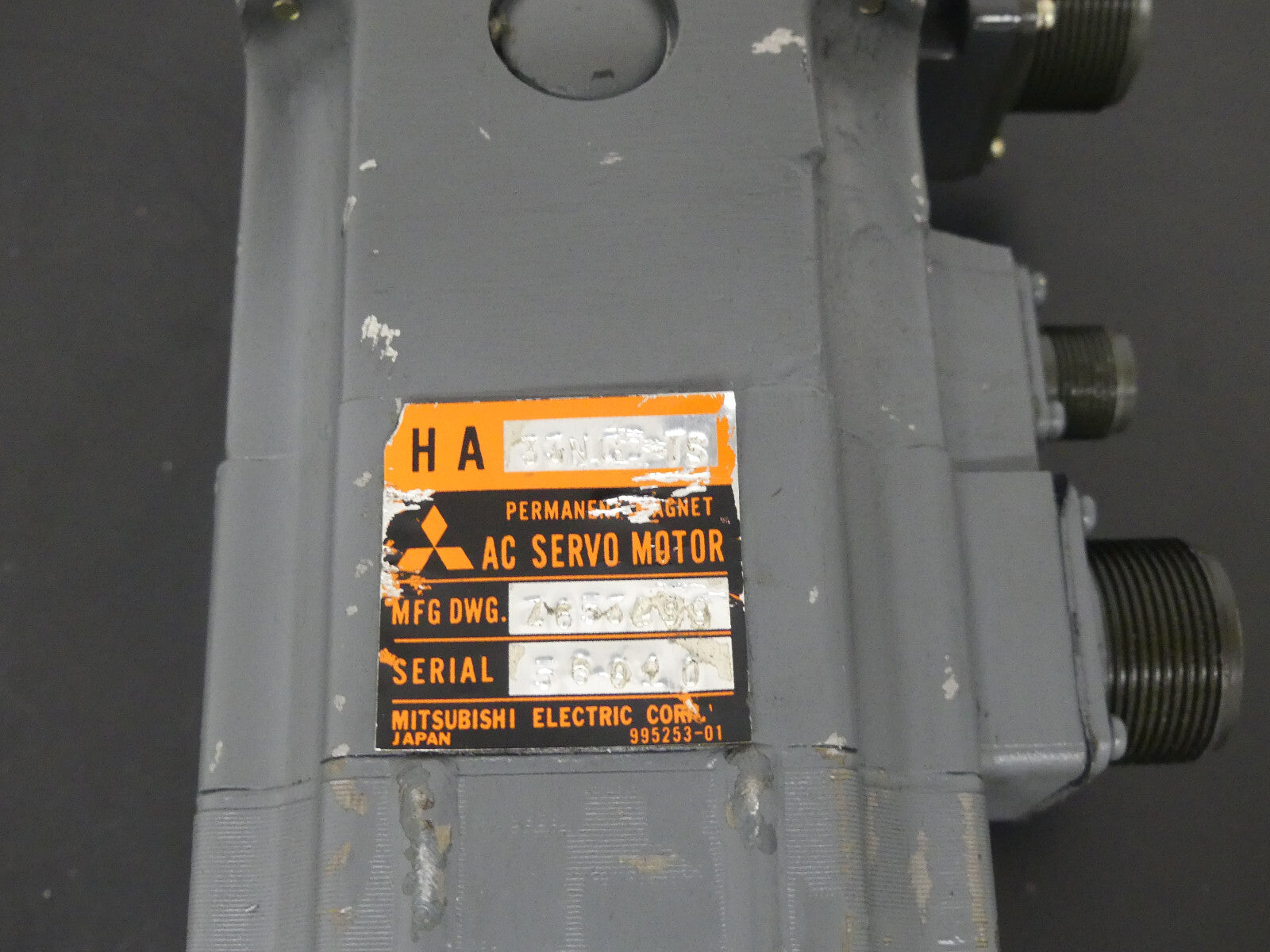 Mitsubishi HA33NCB-TS AC Servo Motor used s.Bilder