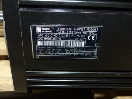 Rexroth MAC112C-0-KD-2-C/180-B-0/S003