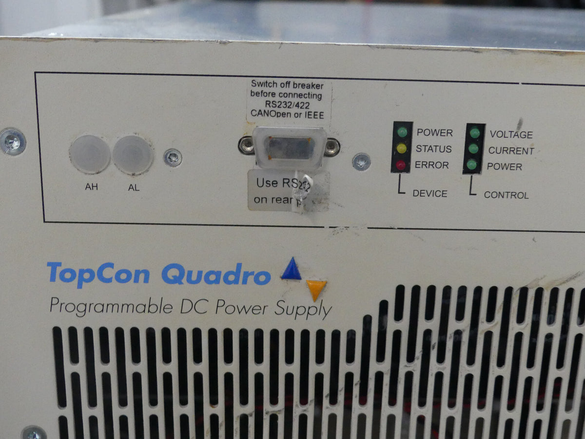 TOPCON QUADRO  DC POWER SUPPLY TC.P.32.500.400.PV leicht beschädgit s.Bilder