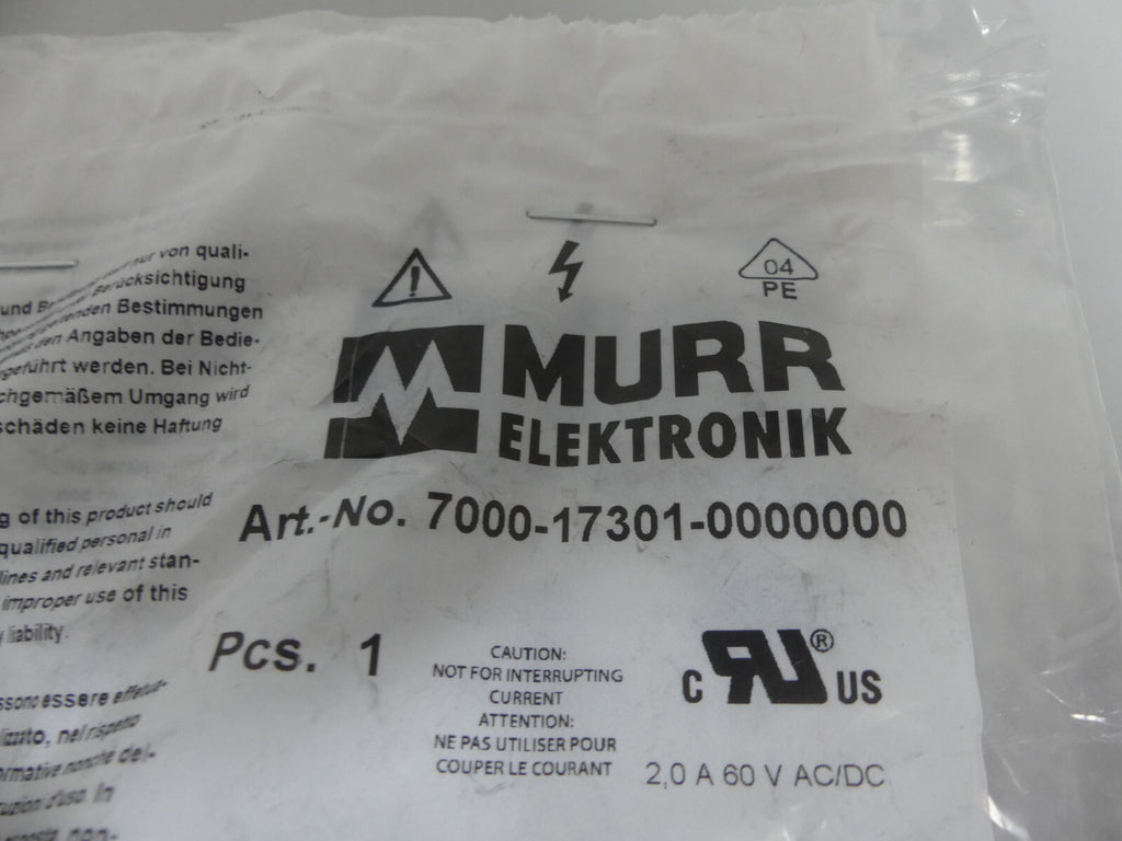 3x Murr 7000-17301-0000000 Schraubklemmanschluss