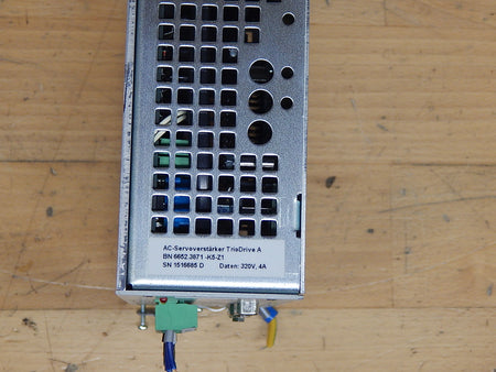 ESR AC-Servoverstärker TrioDrive A  // BN 6652.3871-K5-Z1  Used