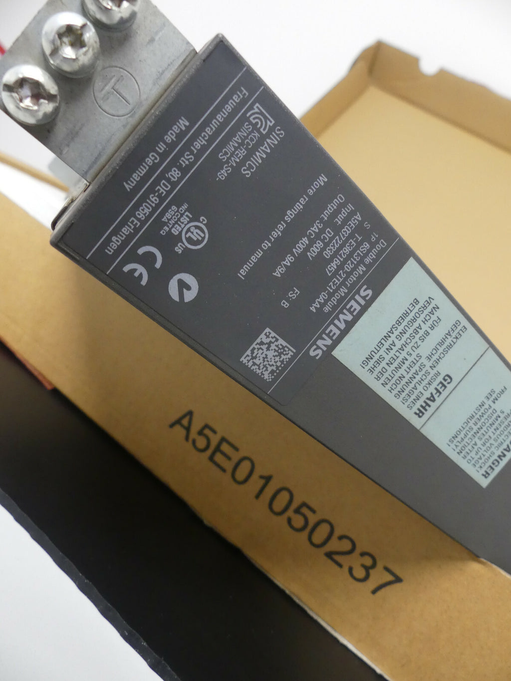 Siemens 6SL3120-2TE21-0AA4