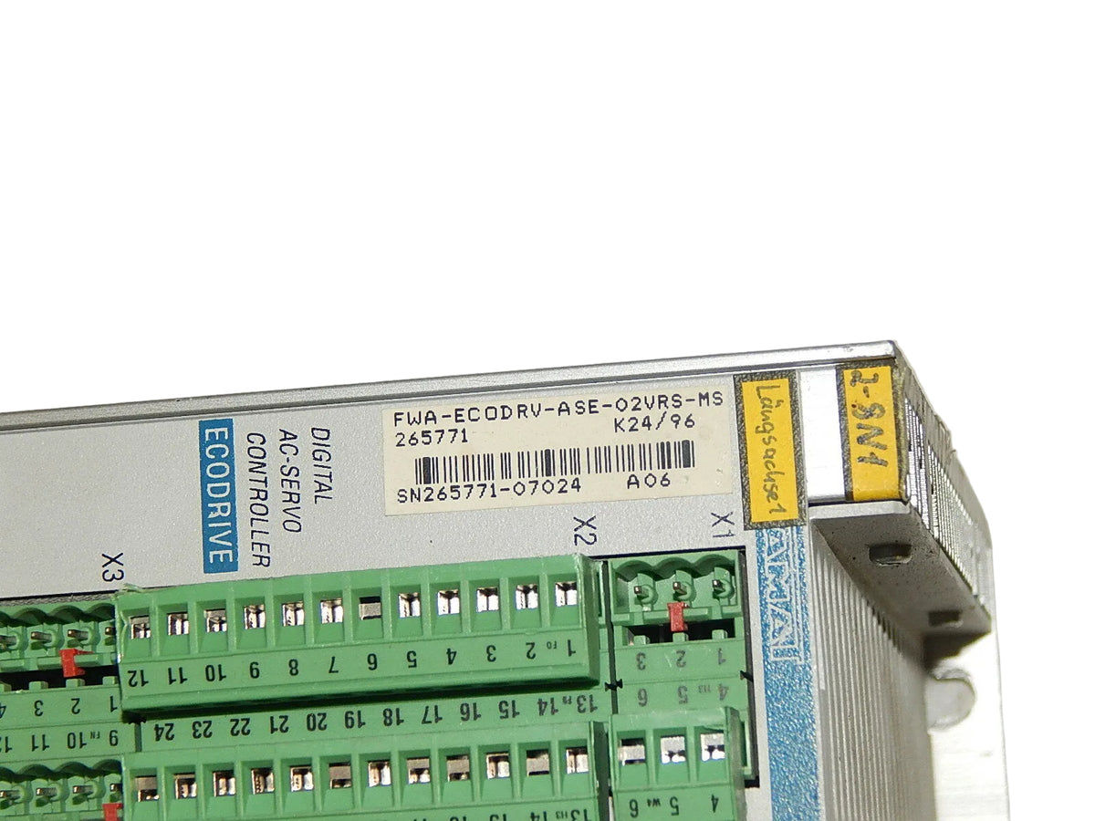 Indramat Ecodrive DKC01.1-040-7-FW 265406 + FWA-ECODRV-ASE-02VRS-MS  used