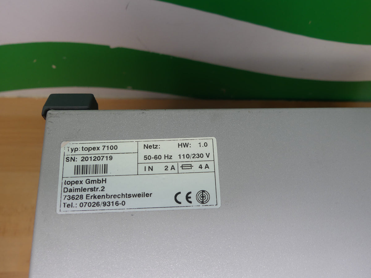 TOPEX 7100 Steuerung