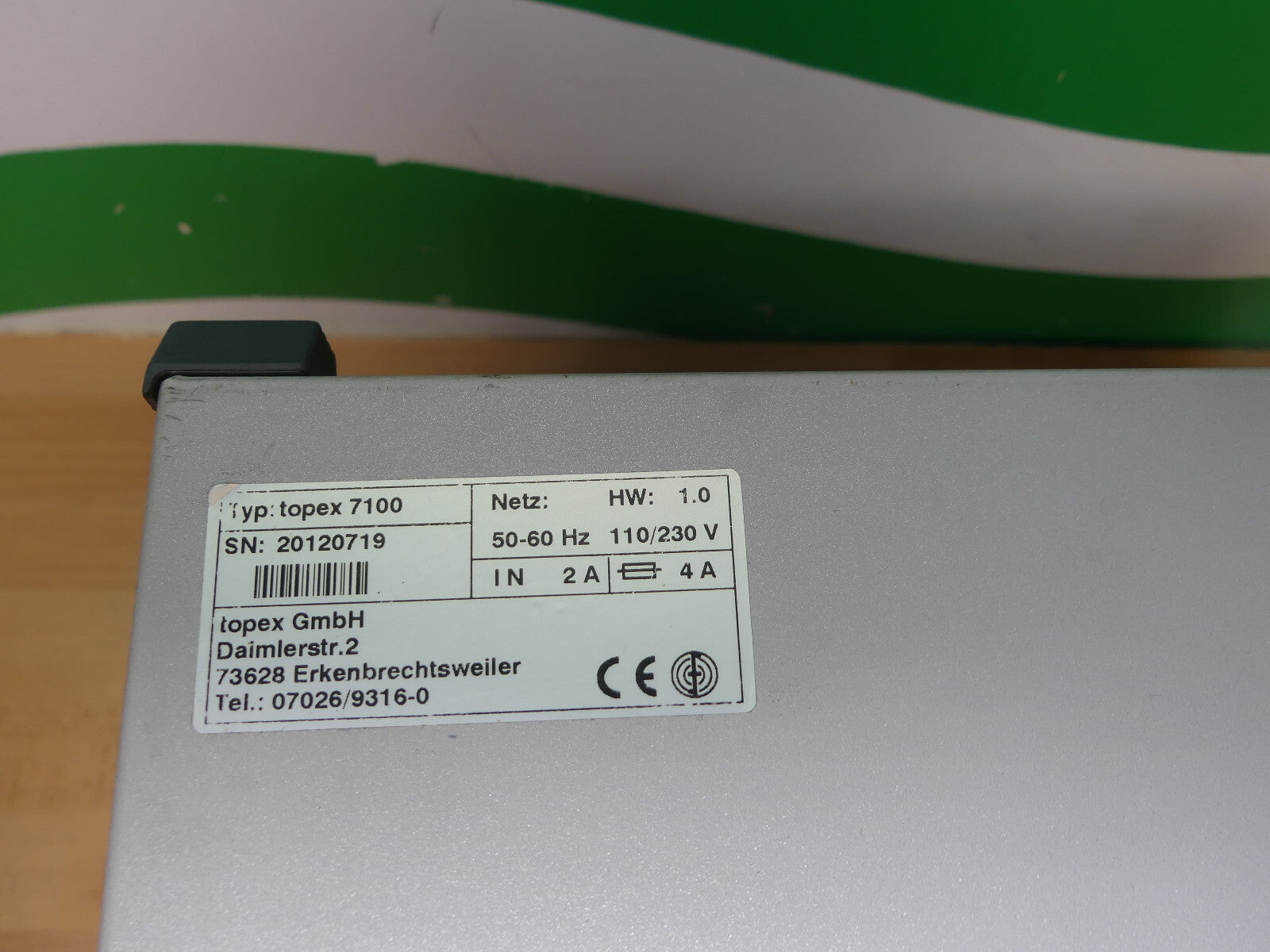 TOPEX 7100 Steuerung