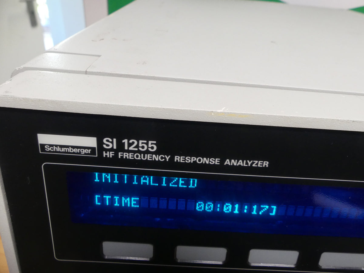 Schlumberger  SI 1255 SI1255  Frequency Response Analyzer