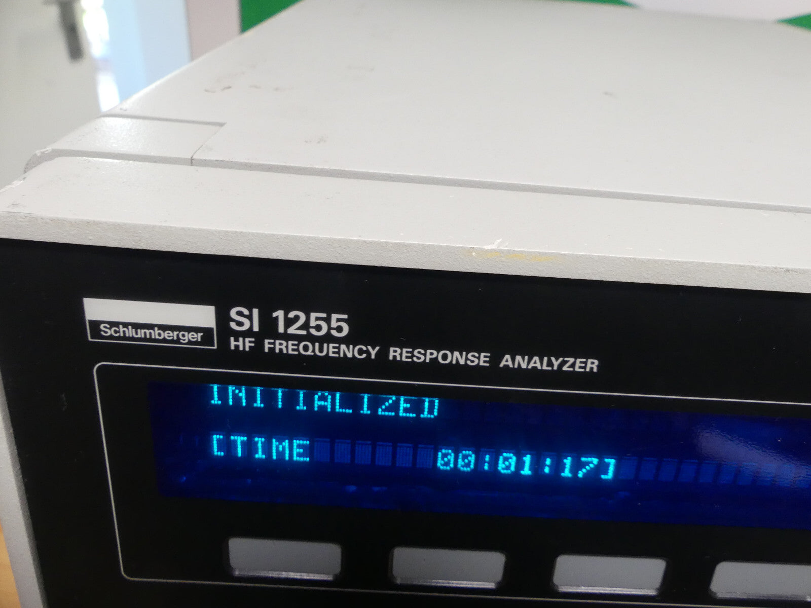 Schlumberger  SI 1255 SI1255  Frequency Response Analyzer