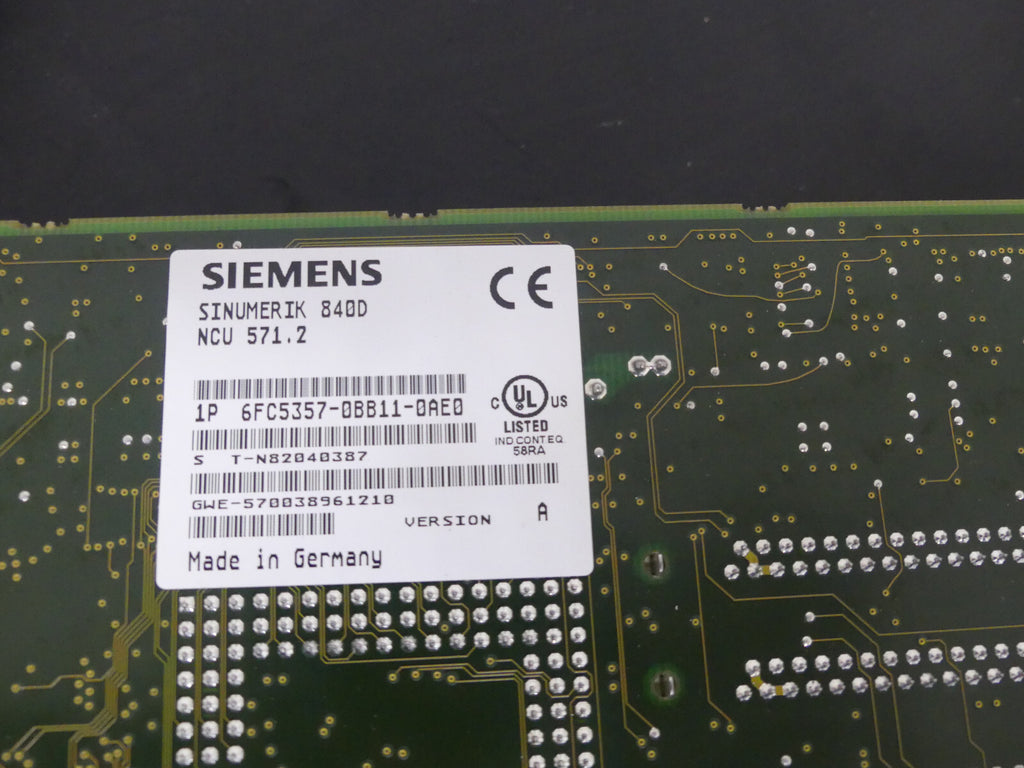 Siemens Sinumerik 6FC5357-0BB11-0AE0 / 6FC5 3570BB110AE0