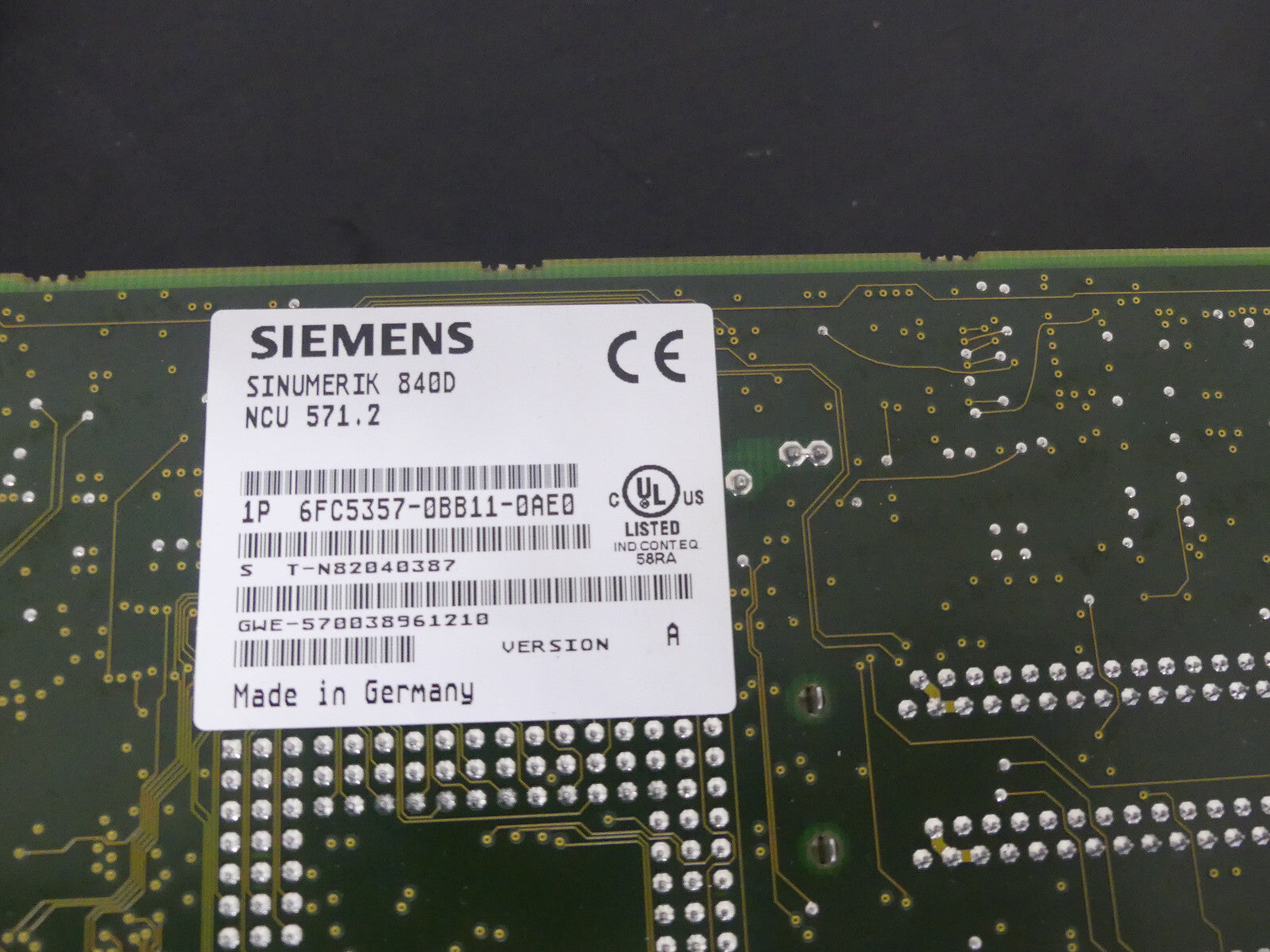 Siemens Sinumerik 6FC5357-0BB11-0AE0 / 6FC5 3570BB110AE0