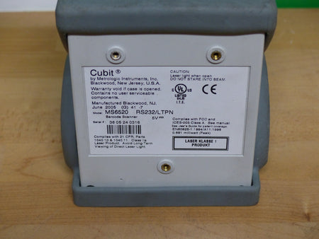 Cubit Scanner Barcodescanner MS6520  RS232/LPTN  used