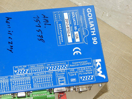  KW Aufzugstechnik Frequenzumrichter GOLIATH 90-12A  used 