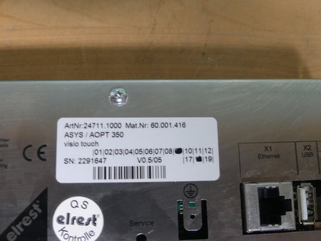 ASYS  ASYS/AOPT 350 Visio Touch Panel / 24711.1000