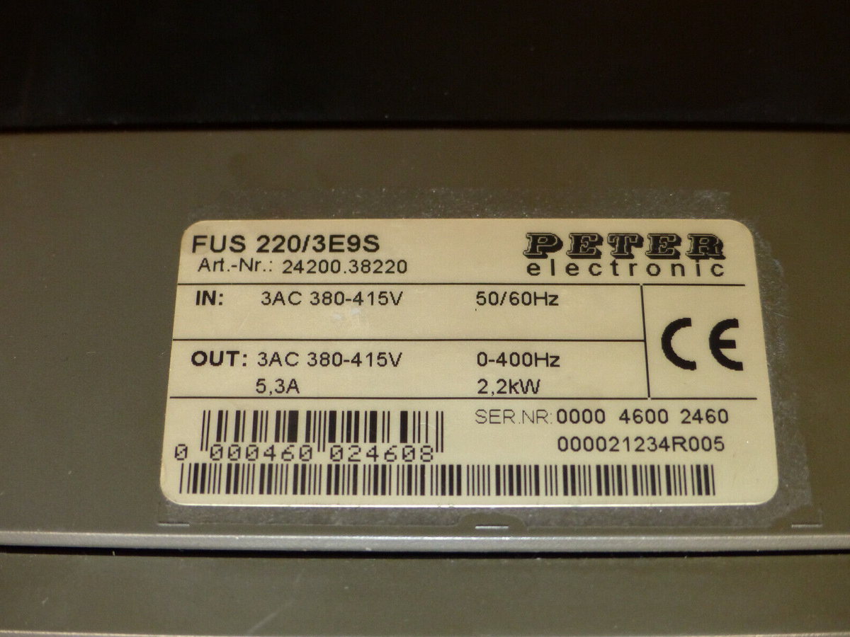 Fuji Electrinc  FVR-E9S OPC-E9S-RS used s.Bilder