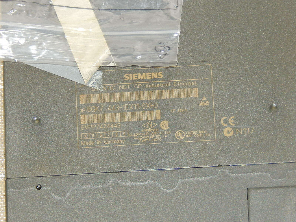 SIEMENS SIMATIC NET CP 443-1  6GK7443-1EX11-0XE0 | 6GK7 443-1EX11-0XE0 E:04 used