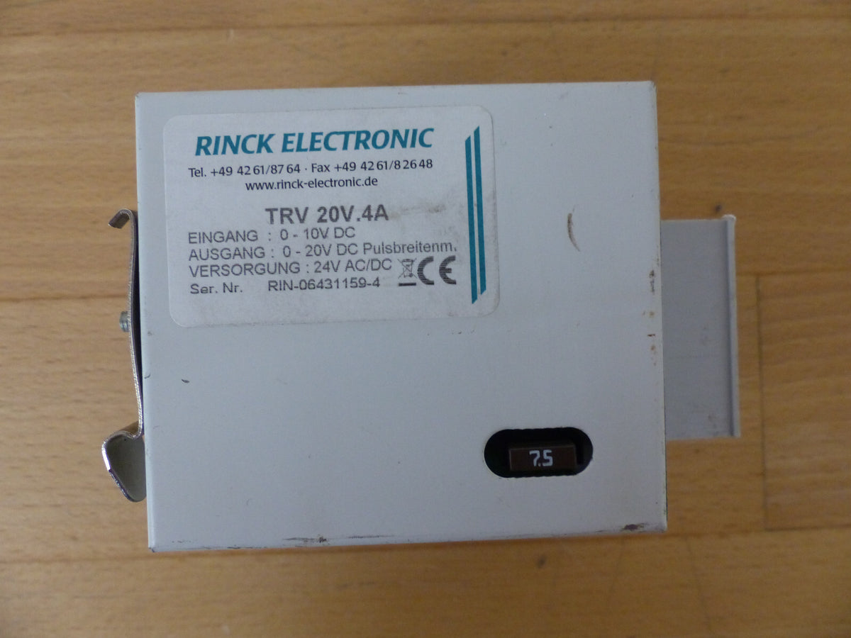 RINCK ELECTRONIC TRV 20V.4A