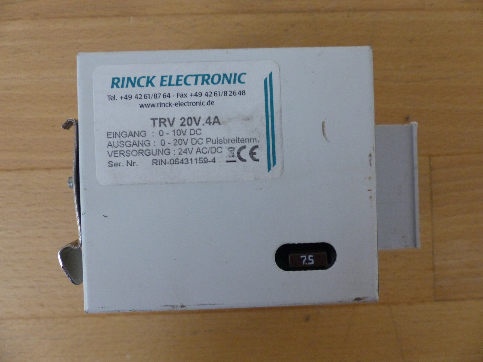 RINCK ELECTRONIC TRV 20V.4A