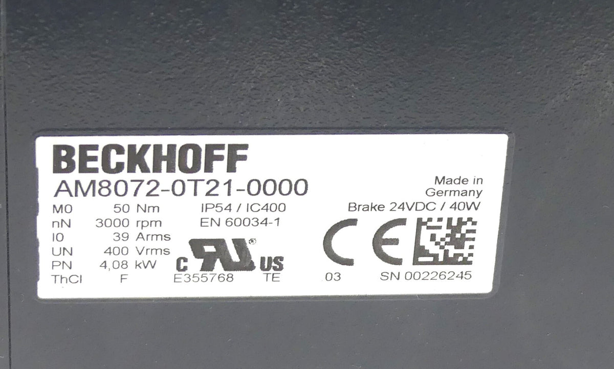 BECKHOFF AM8072-0T21-0000