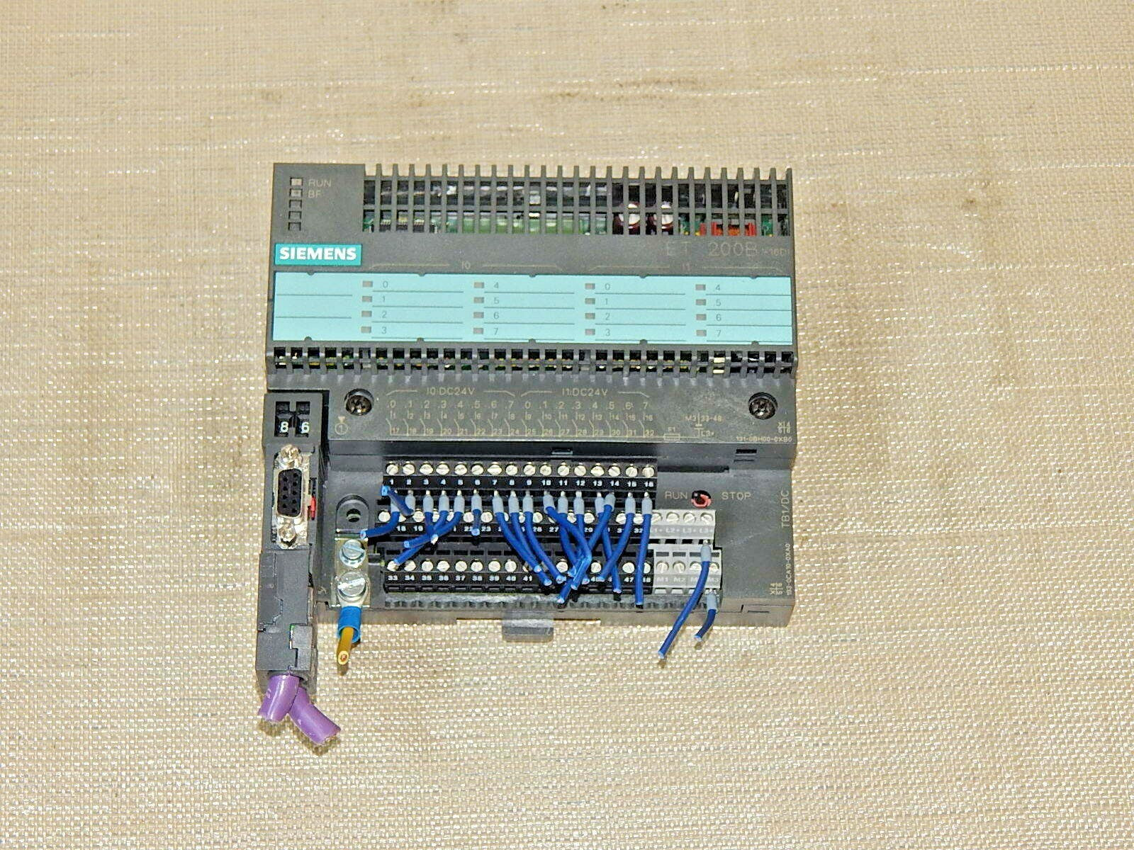 Siemens Simatic S7 6ES7131-0BH00-0XB0 + 6ES7193-0CA10-0XA0  used