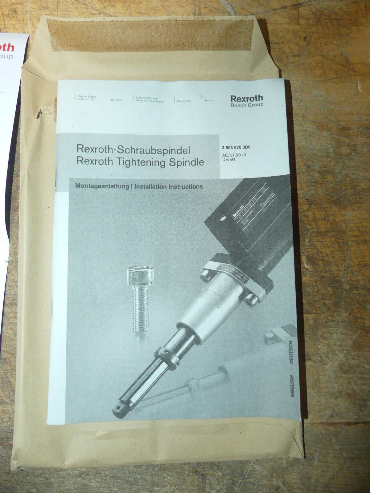 Rexroth Set 0608701018+0608720040+0608820115+0608801007+4VMC210 s.BIlder