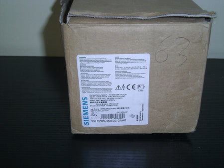Siemens Leistungsschalter 3VL2706-3ME33-0AA0 Neu