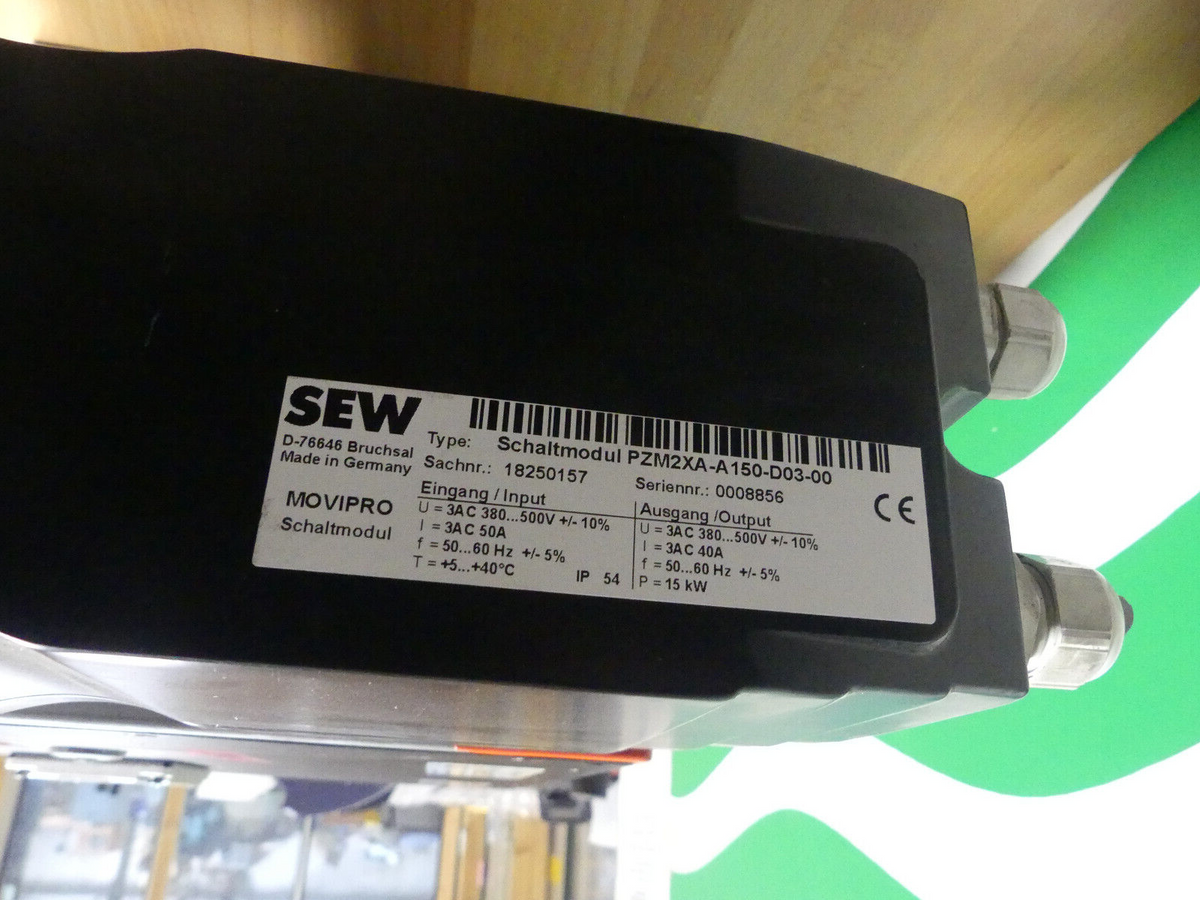 SEW Eurodrive MOVIPRO PHC21A-A075M1-E21A-00/S11 ADC Feldumrichter 7,5kW